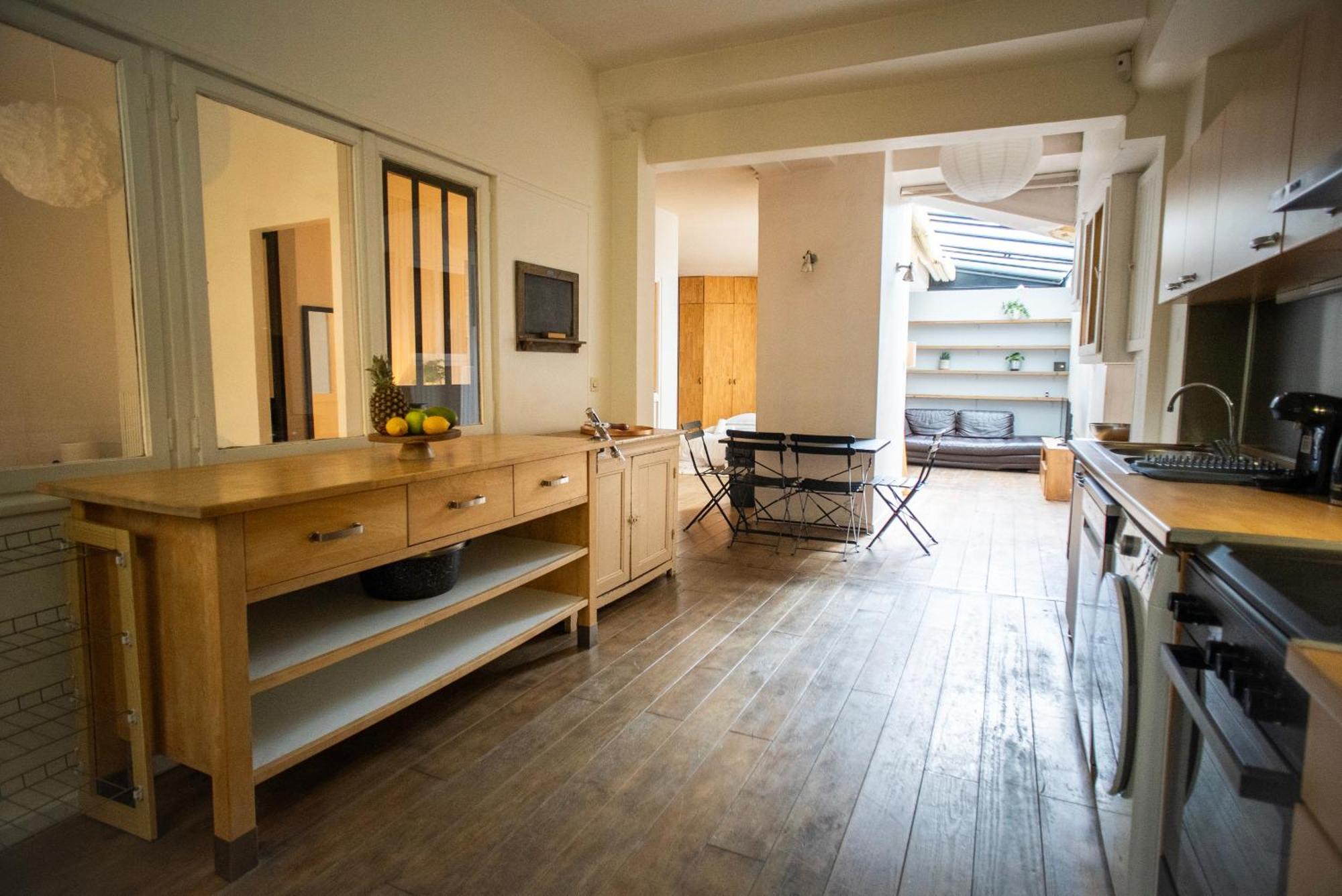 Apartamento Loft Branche Dans Le Quartier Le Plus Tendance De París Exterior foto